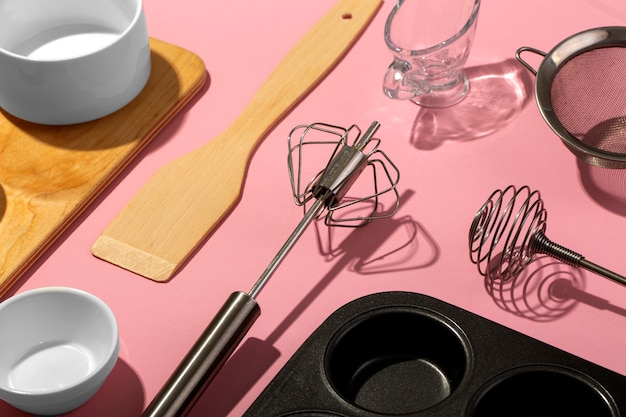 Cocina moderna y utensilios